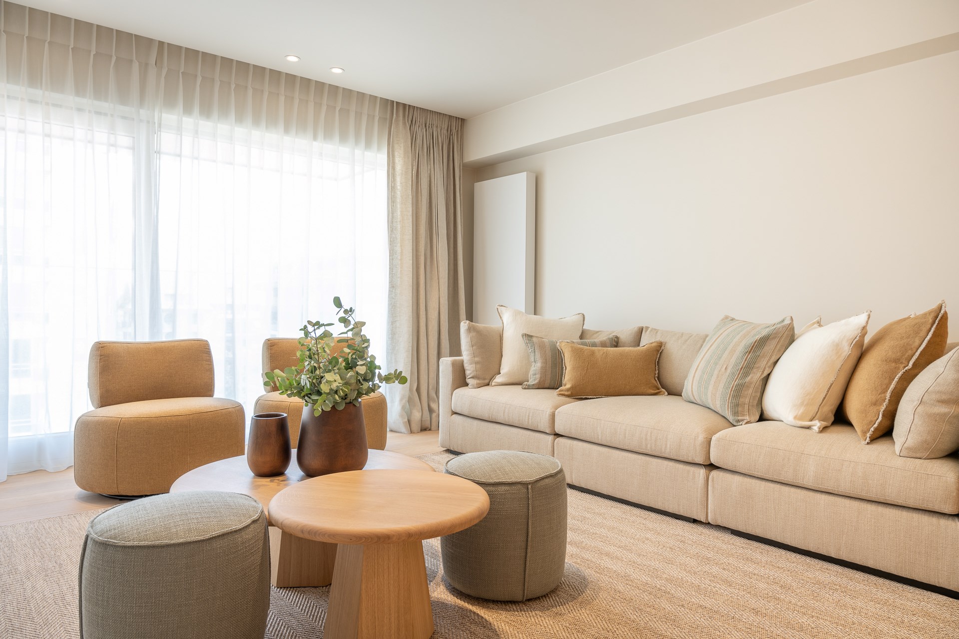 Luxueus gerenoveerd appartement met zeezicht in het Zoute. 