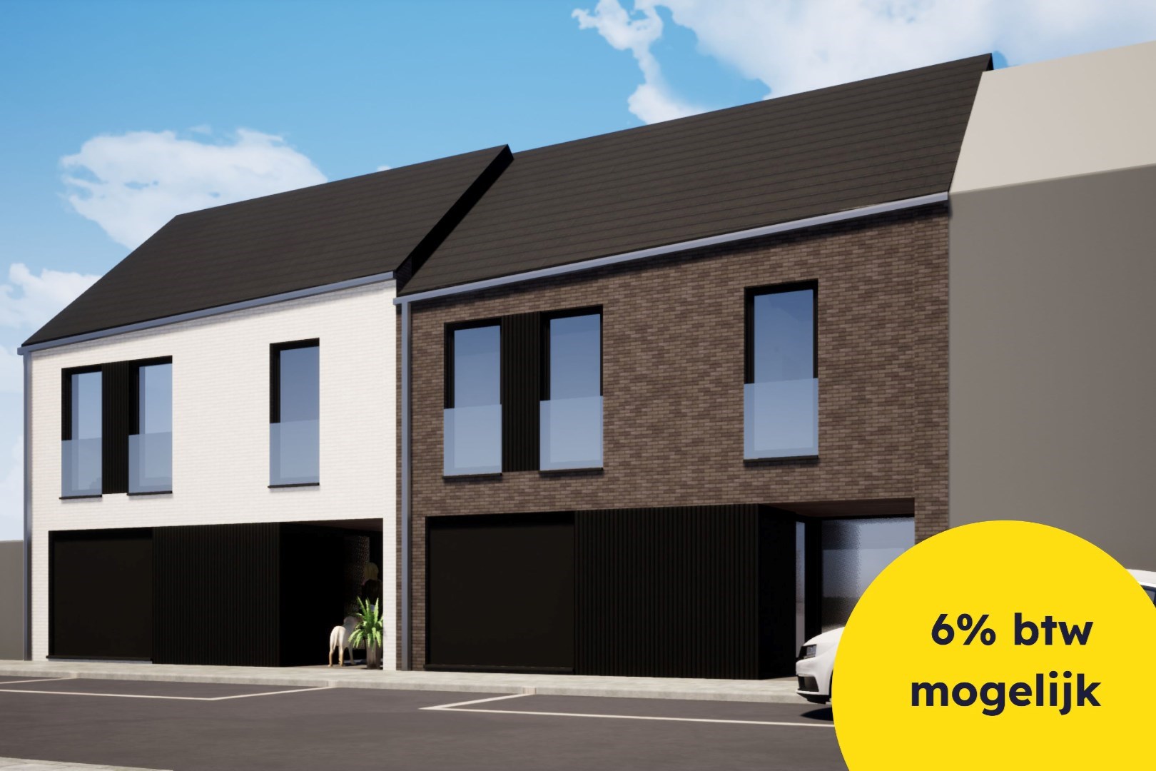 Prachtige nieuwbouwwoning met 3 slaapkamers en garage in Stene! 