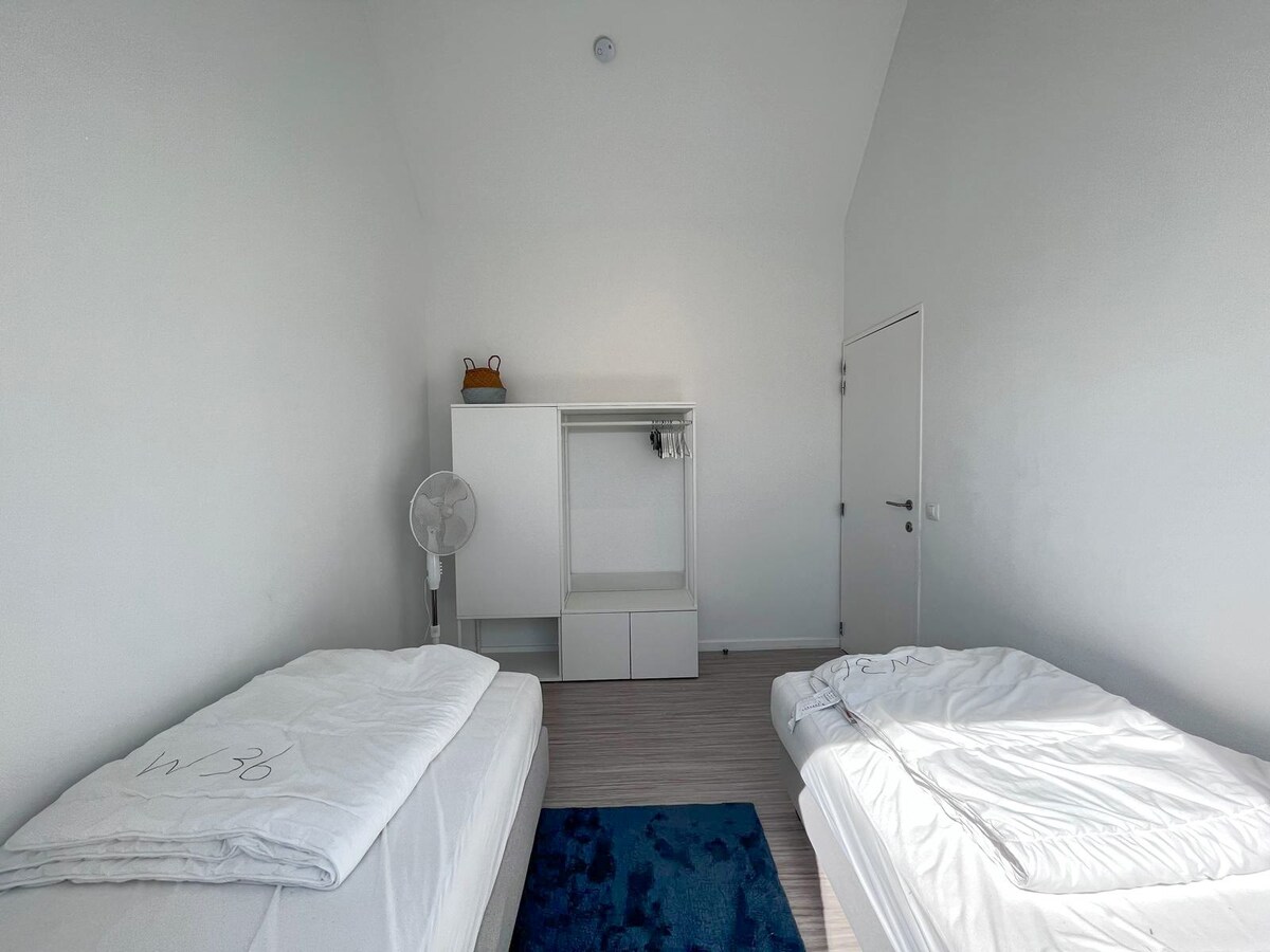 Maison de vacances avec jardin orient&#233; sud &#224; distance de marche des dunes prot&#233;g&#233;es. 