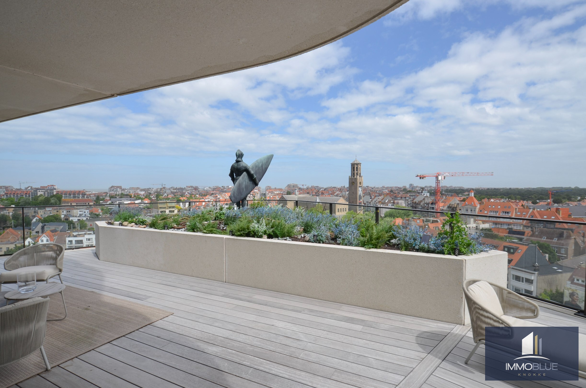 Appartement exclusif avec grandes terrasses et vue panoramique exceptionnelle. 