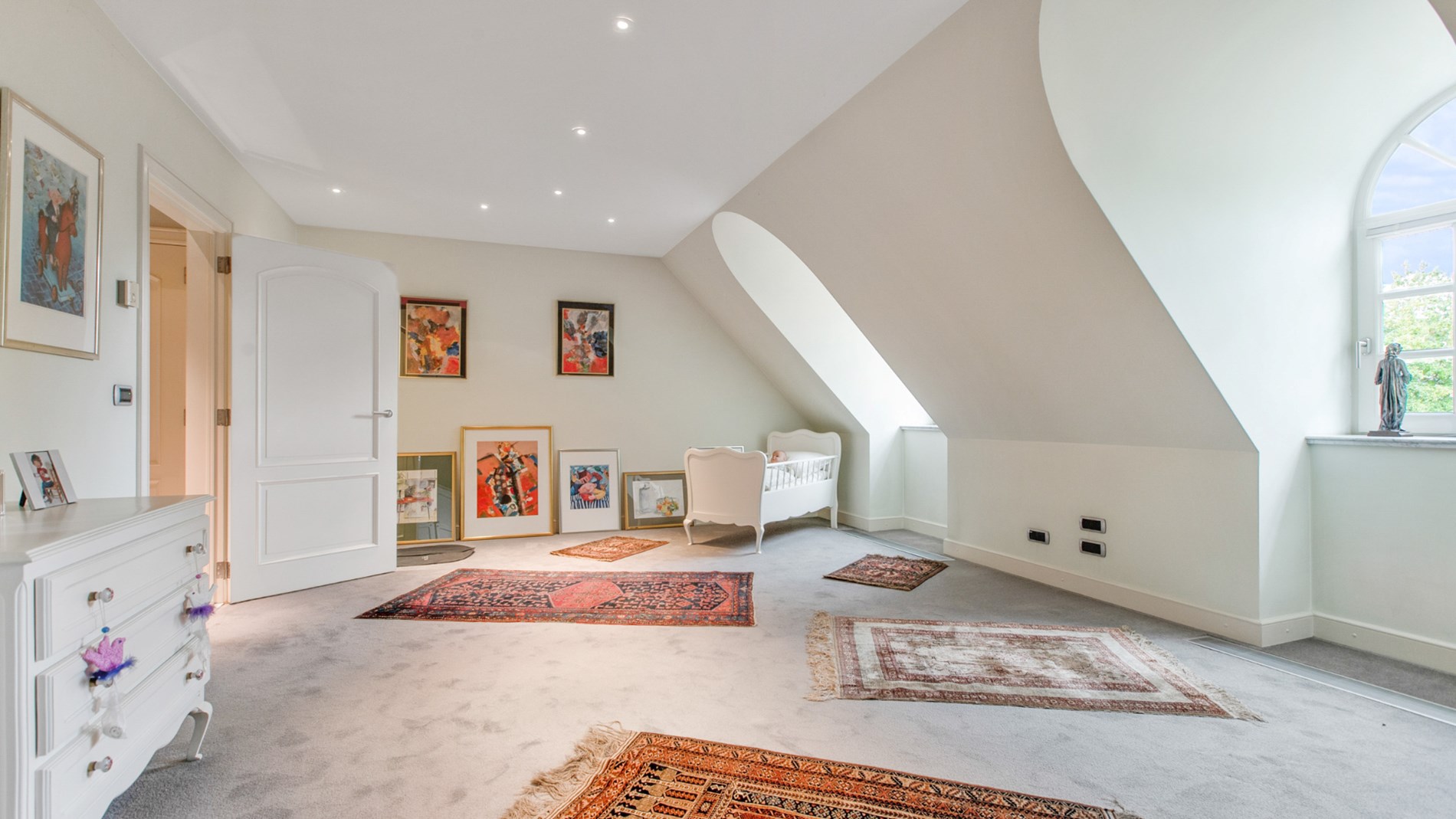 Drie extra ruime slaapkamers