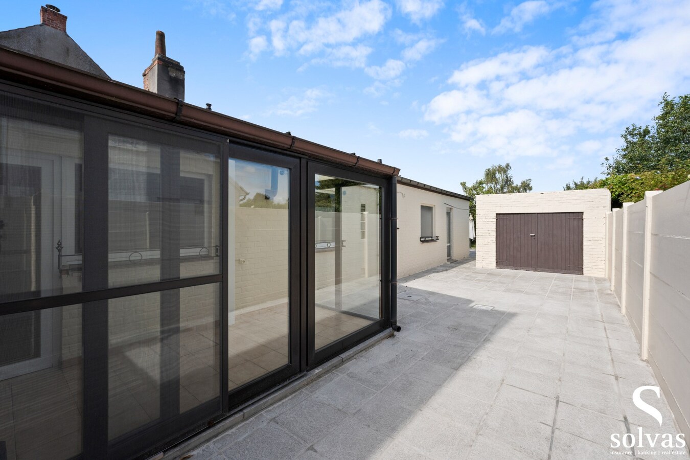 Halfopen woning op een boogscheut van het centrum van Maldegem 