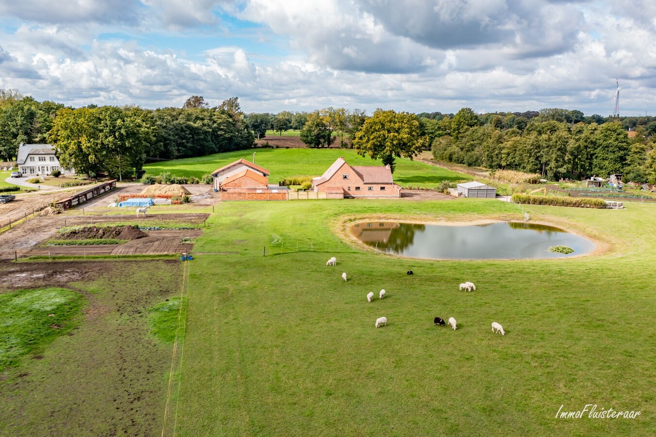 Landelijke woning met uitstekende ligging op ca. 1ha te Ham 