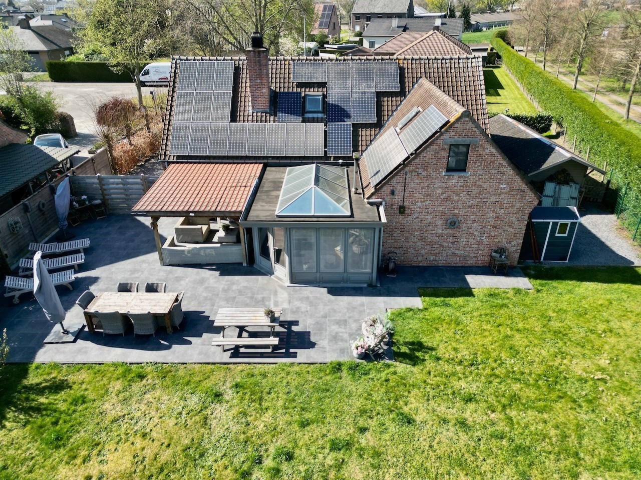 Fermette met 5 slaapkamers 