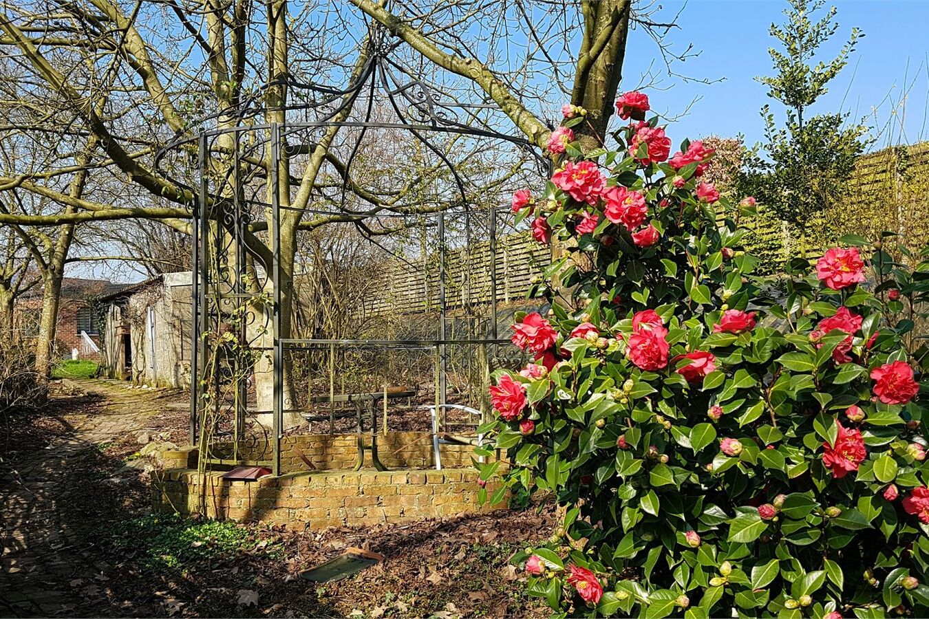 Authentieke woning met 4 slaapkamers en romantische tuin 