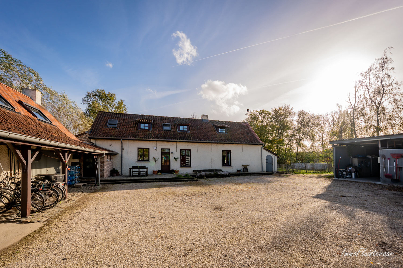 Idyllische eigendom op 3582 m2 gelegen te Lochristi 