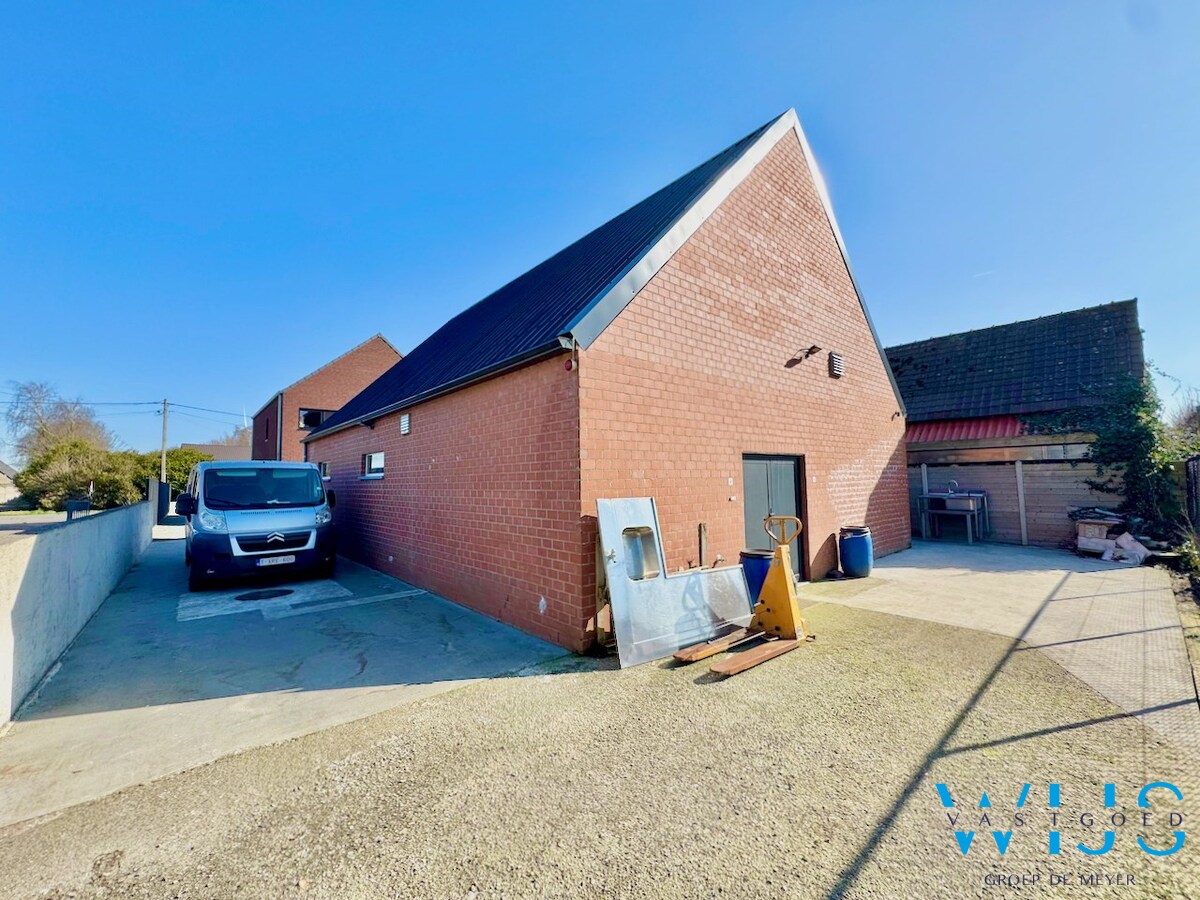 Recent woonhuis met LOODS te WIPPELGEM/ EVERGEM ! 