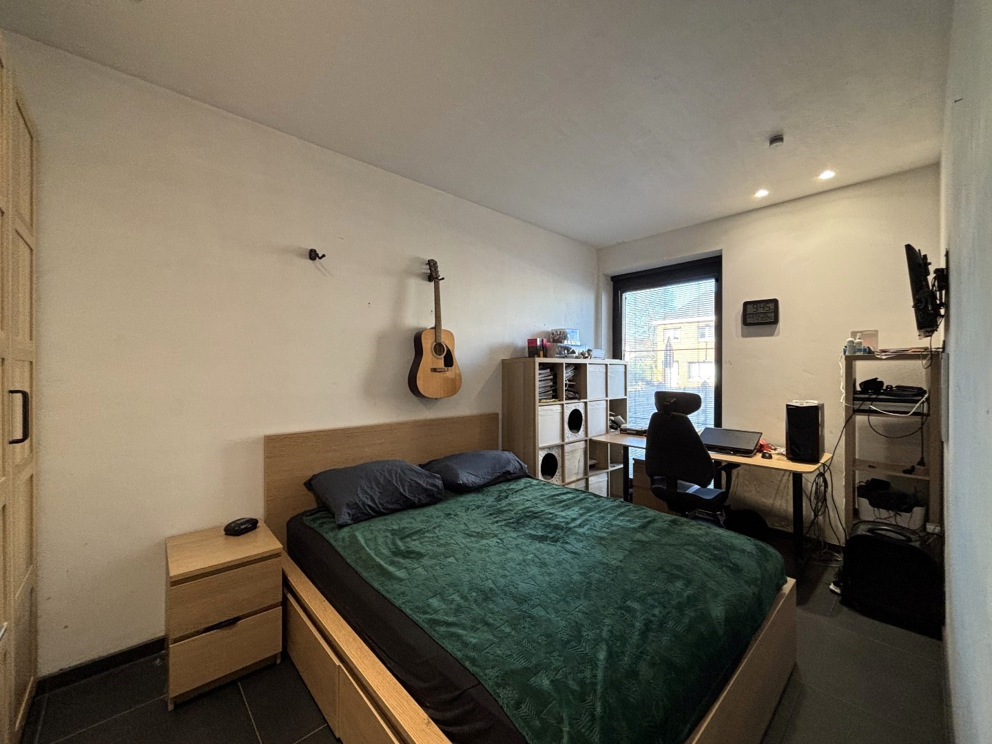 Ruim en energiezuinig gelijkvloers appartement met 3 slpk. nabij het centrum van Lommel 