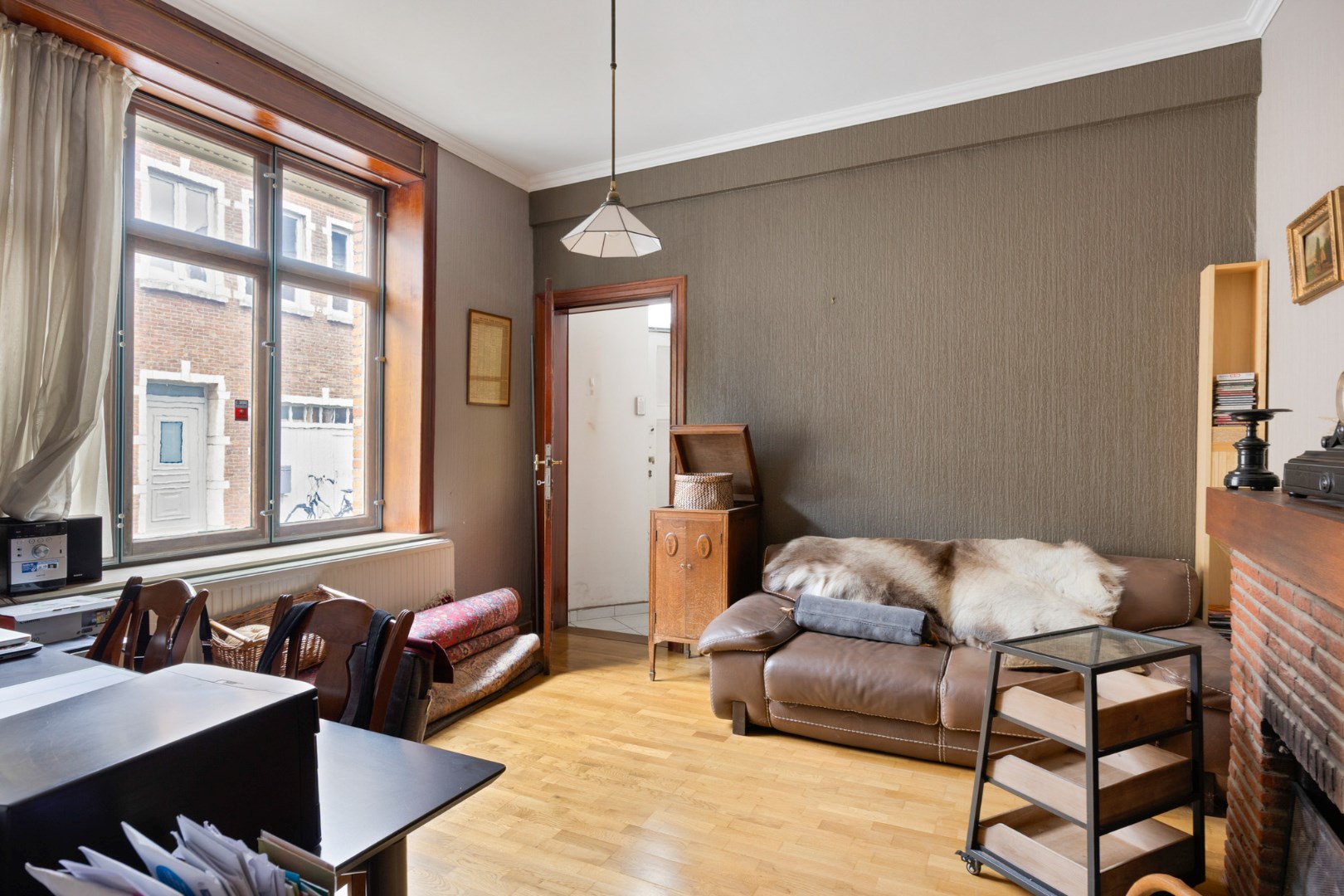 Charmant en karaktervol herenhuis, bureau en praktijkruimte, 4 kamers - 1502 LEMBEEK (HALLE) 
