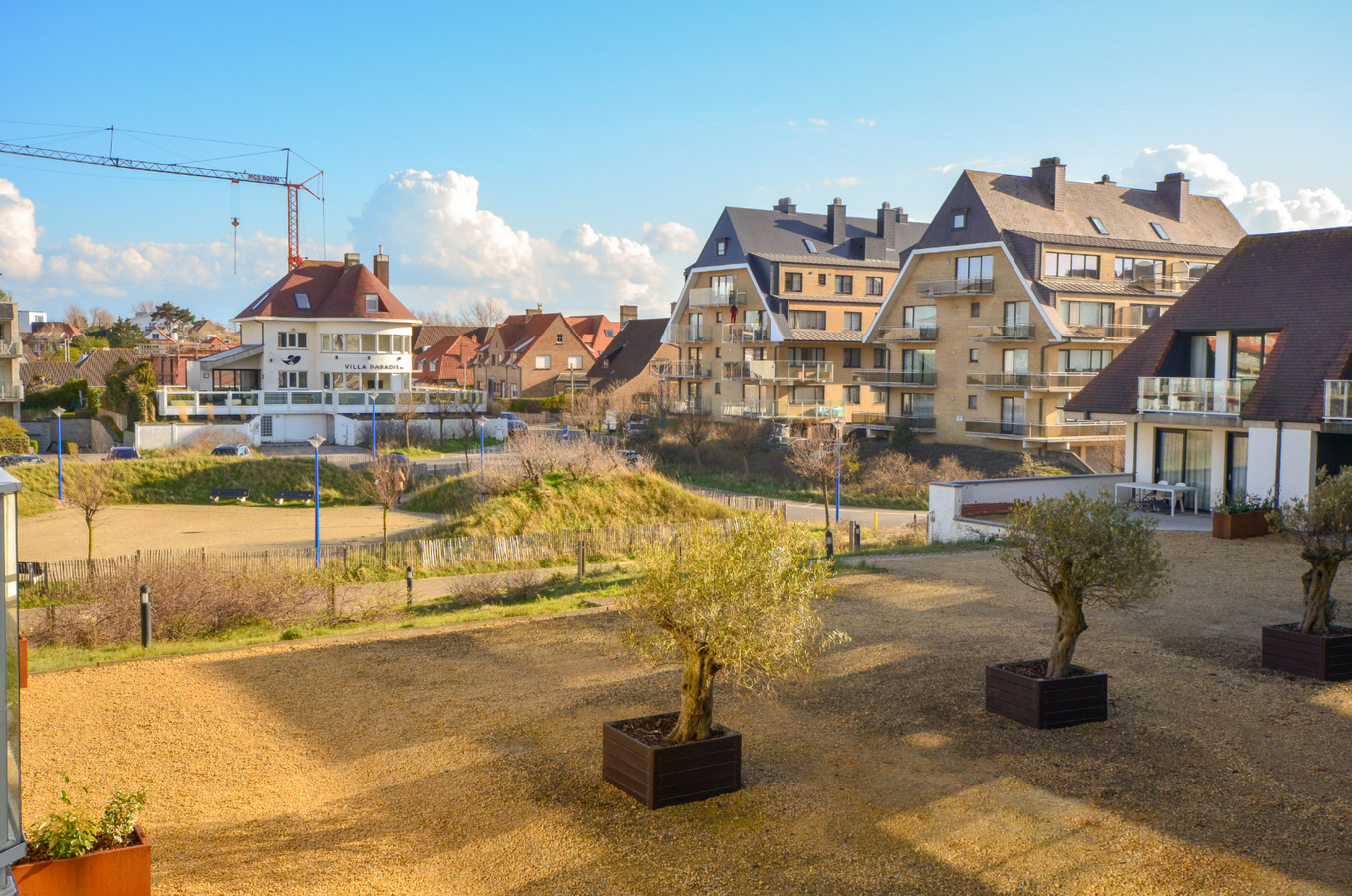 Prachtig gelegen appartement met frontaal zeezicht in res. Eden Beach! 