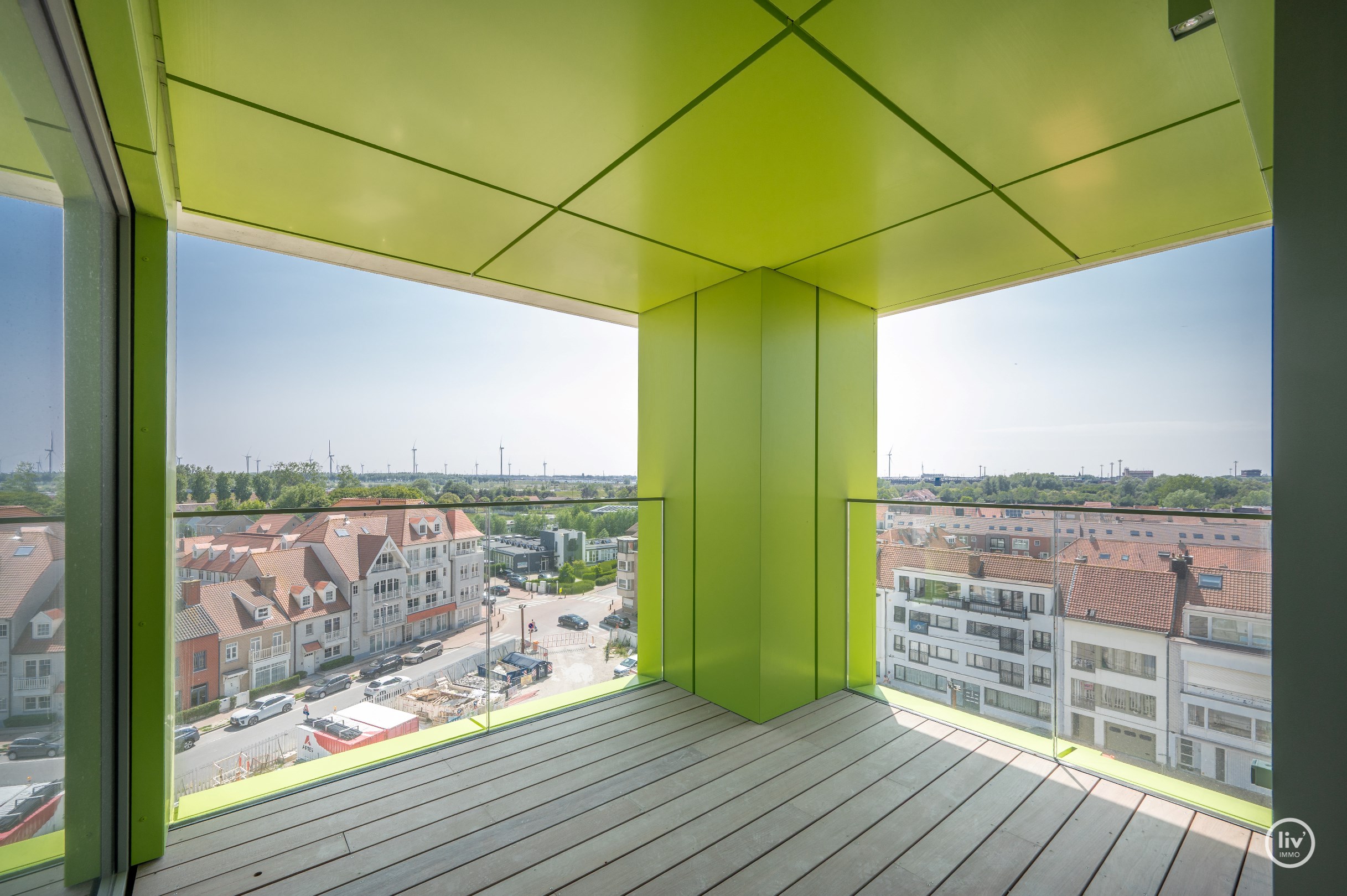 Projet de nouvelle construction Hoost (CAAAP) un nouveau rep&#232;re &#224; Knokke-Heist. Livraison pr&#233;vue &#224; l&#39;automne 2025. 