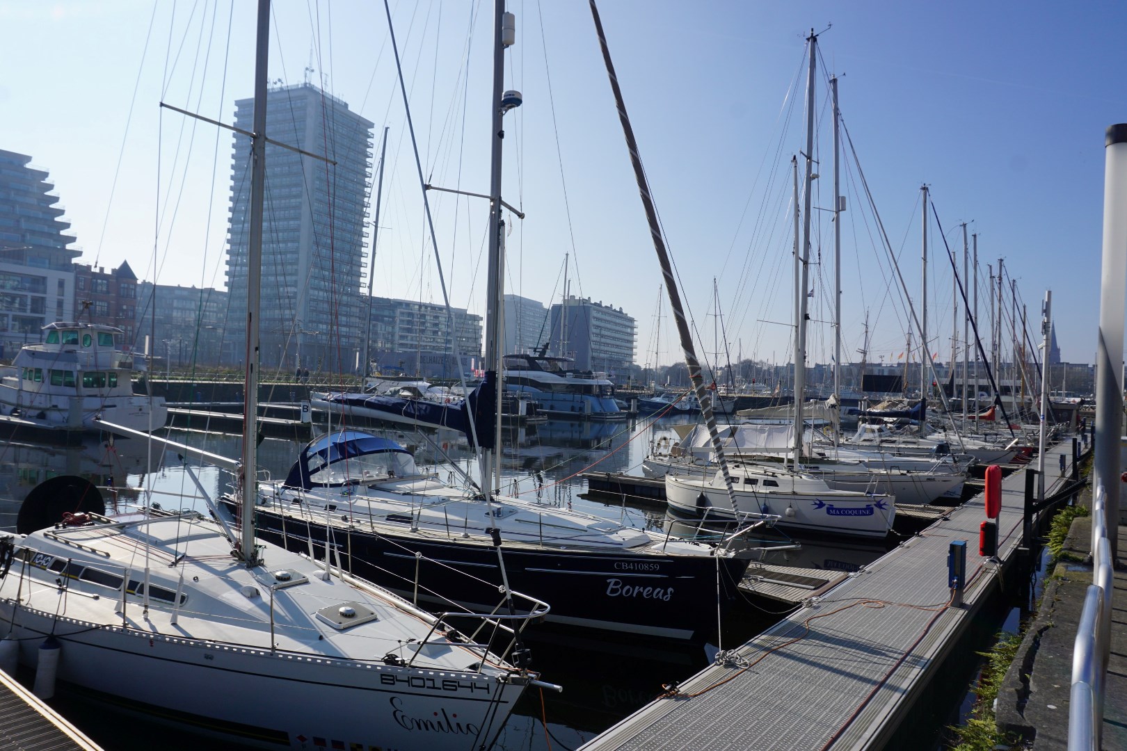 Appartement met zicht op de haven 