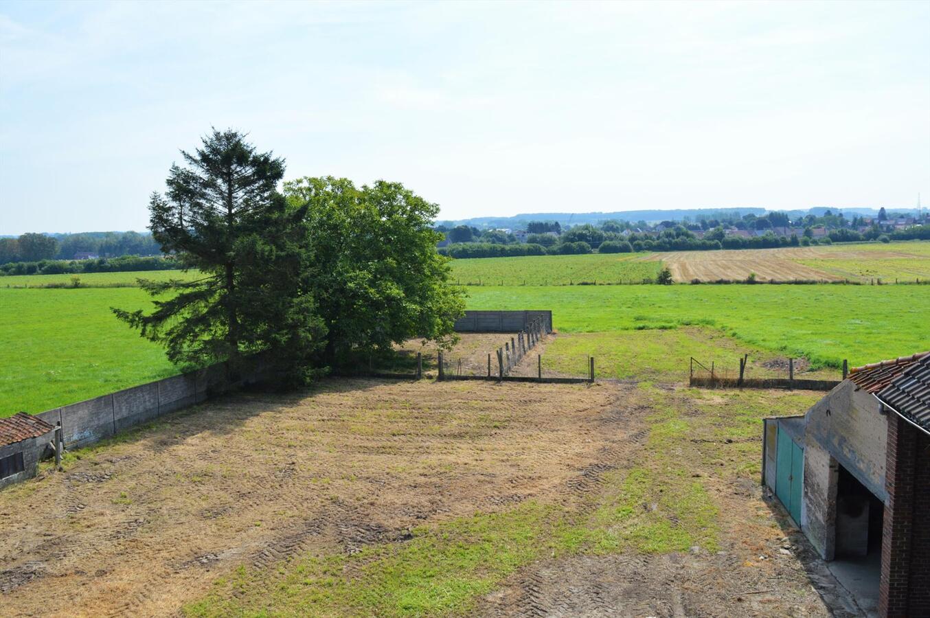 Herenhuis met stallingen op 2.726m&#178; te Lessen (mogelijkheid tot 1ha extra weiland) 