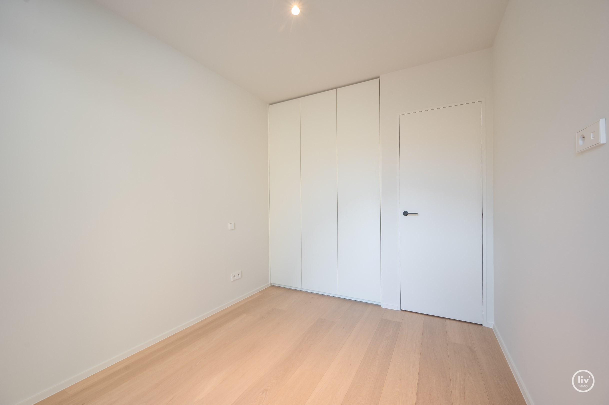 Appartement neuf exclusif avec trois chambres au cœur de Knokke. 