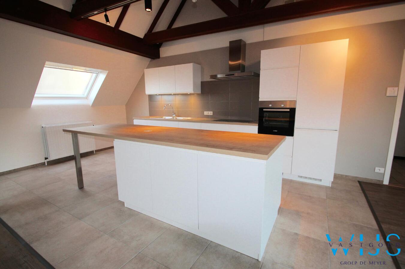 Uniek dakappartement CENTRUM EVERGEM 