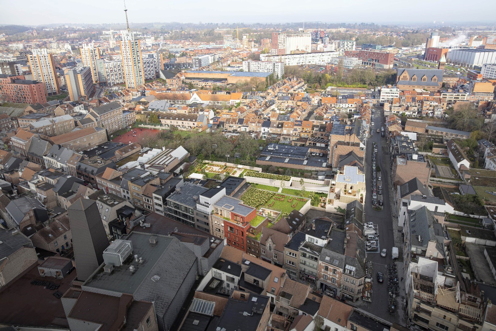 Nieuwbouw studio in hartje Leuven met kelderberging en parkeermogelijkheden! 6% BTW mogelijk! 