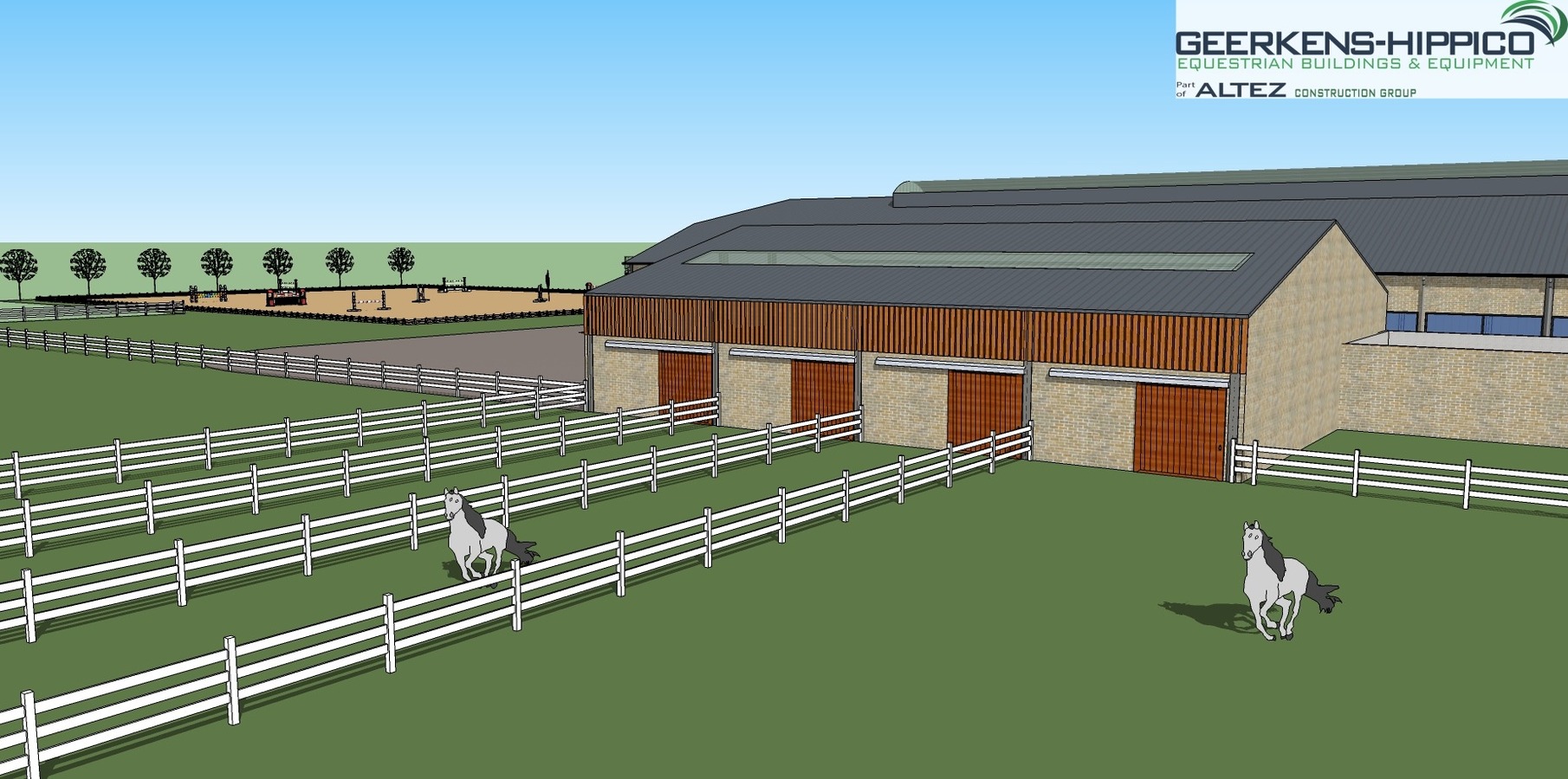 Project plot with license for professional horse keeping and house to be renovated on approximately 9ha in Neerpelt 