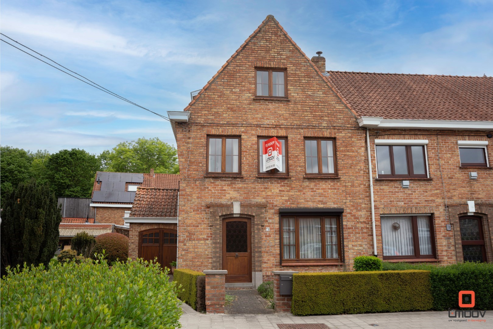 Te renoveren woning met grote tuin nabij Brugge 