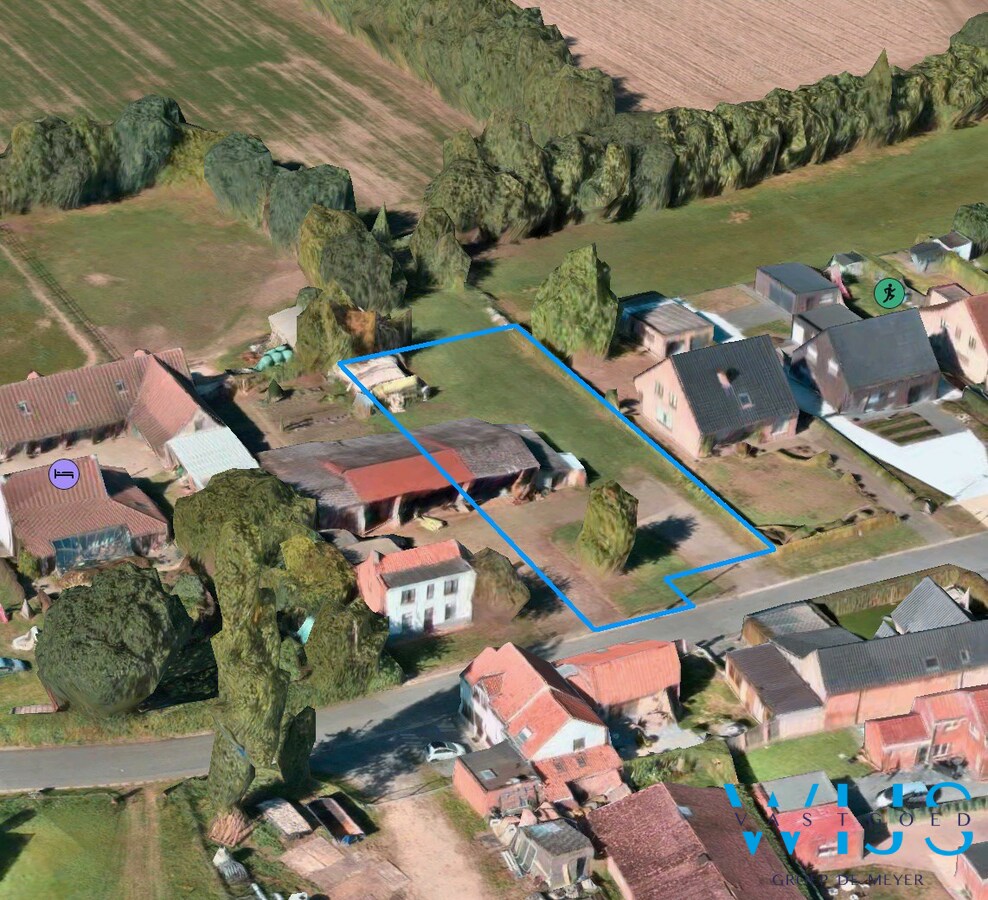Bouwgrond van 1030m&#178; op TOPLOCATIE ! 