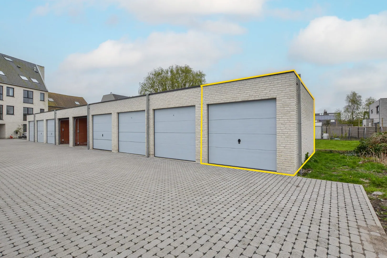 Garagebox te huur nabij centrum Oudenburg