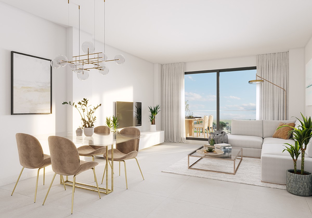 Ontdek ABRIL...een oase van elegantie en rust aan de Costa del Sol in Do&#241;a Julia, Casares. Luxe appartementen en penthouses met ruime terrassen en een prachtige zeezichten 