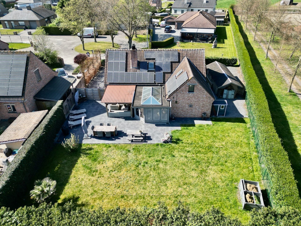 Fermette met 5 slaapkamers 