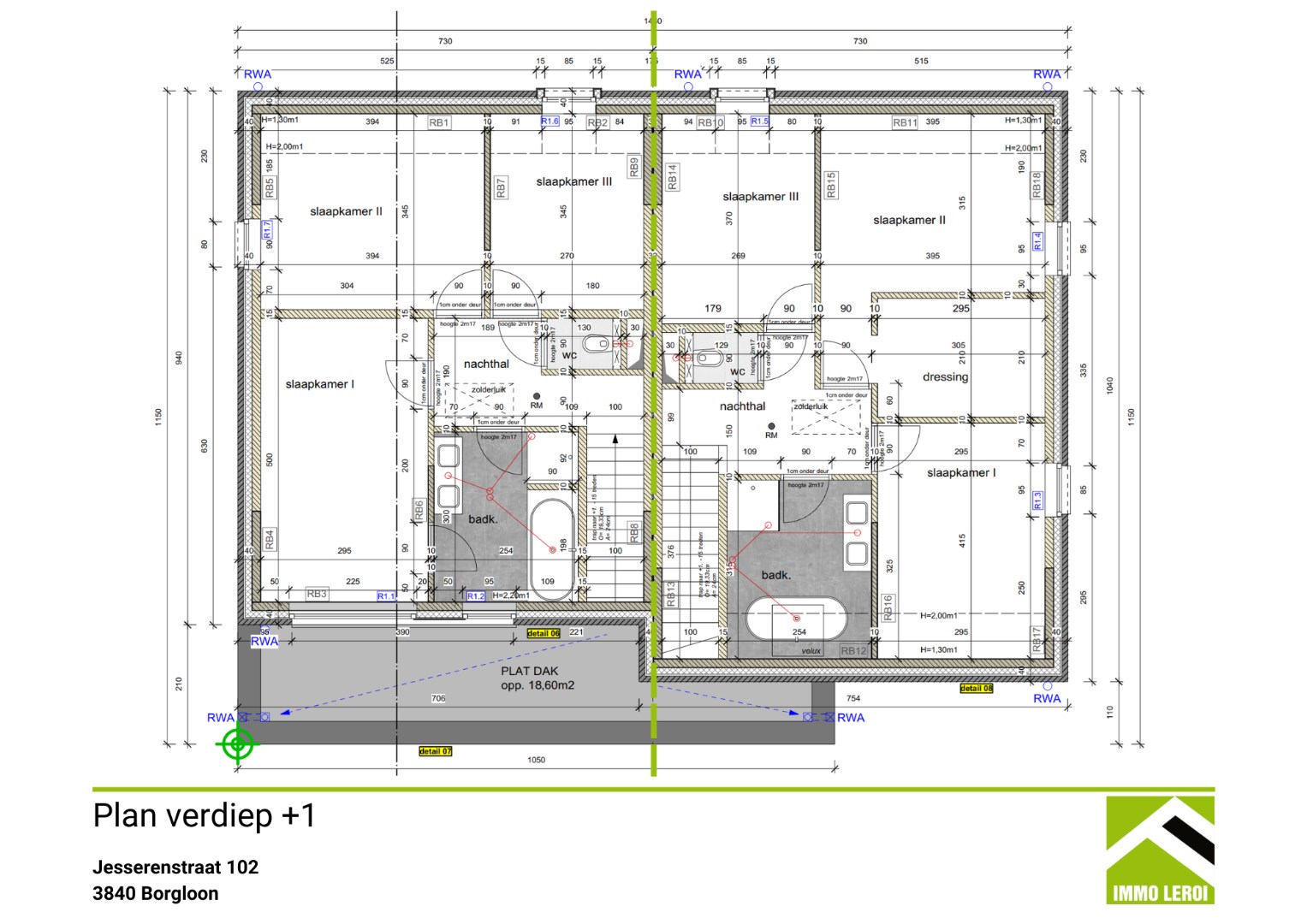 2 HALF-OPEN NIEUWBOUWWONINGEN IN HET LANDELIJKE JESSEREN - 6% BTW MOGELIJK 