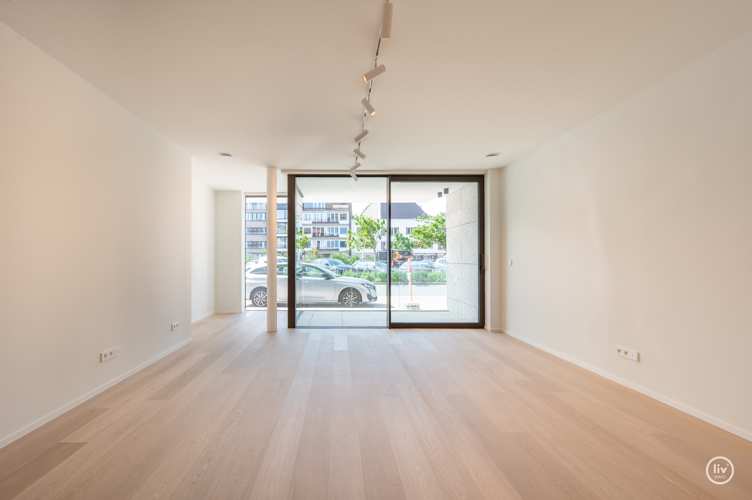 Appartement neuf exclusif avec trois chambres au cœur de Knokke. 