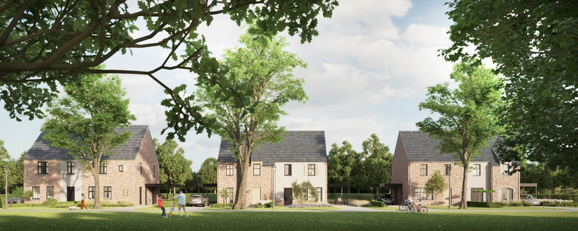 Nieuwe, rustieke, energiezuinige en wondermooie HOB op 6a 45ca in centrum Meeuwen