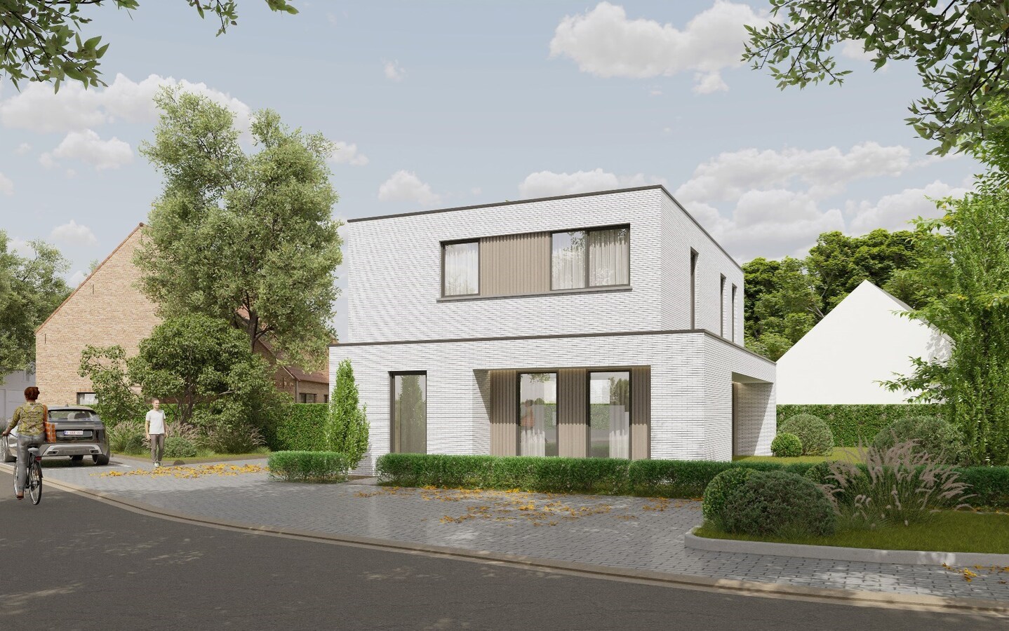 Nieuwbouwwoning met 3 slaapkamers en tuin te Zande 