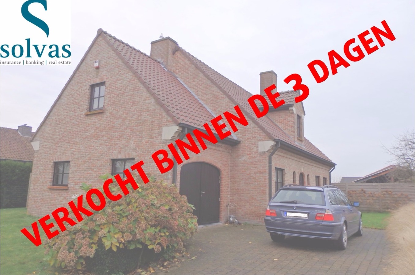 VERKOCHT - Eengezinswoning met 3 slaapkamers in hartje Zomergem! 