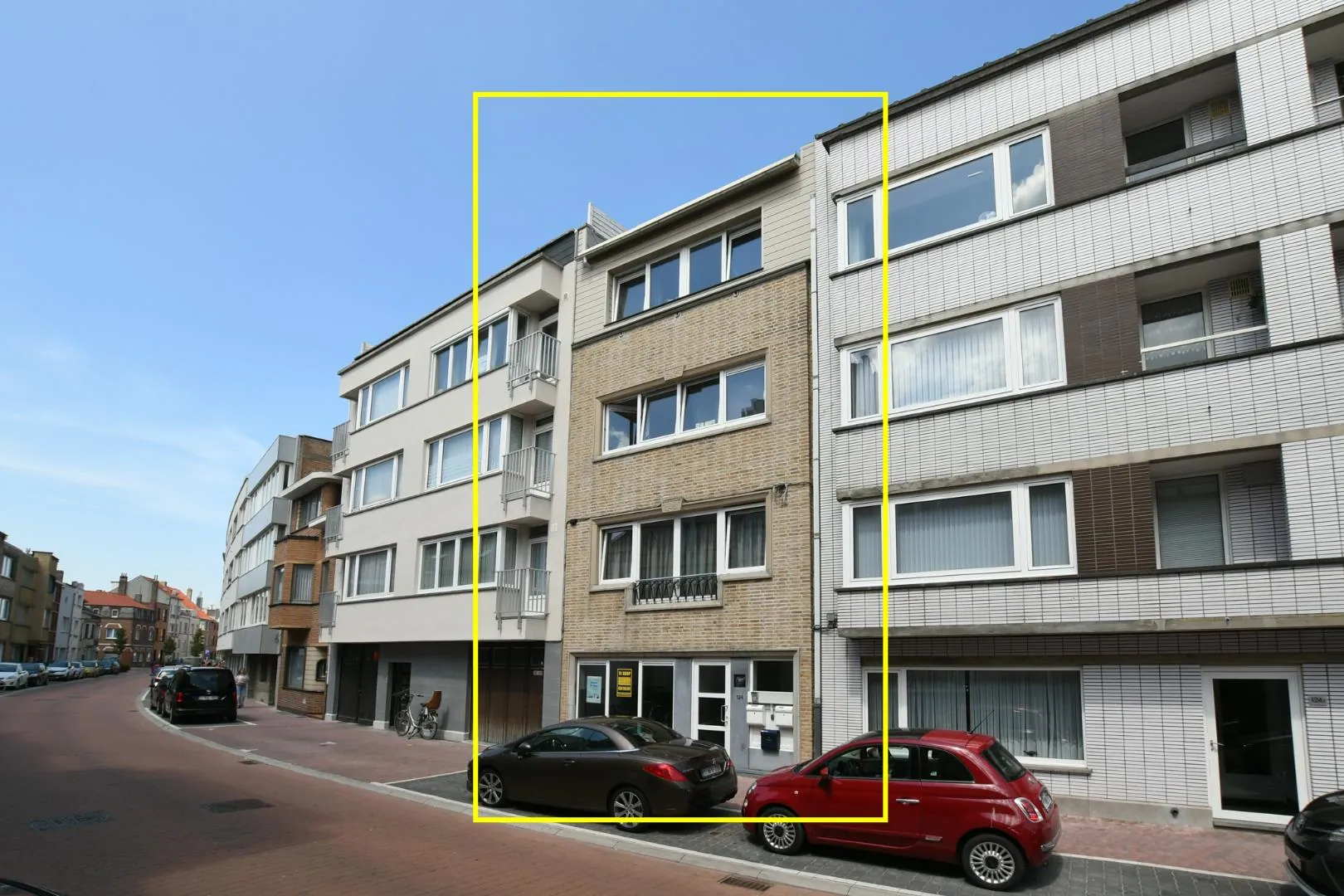 Opbrengsteigendom bestaande uit 3 appartementen te Oostende