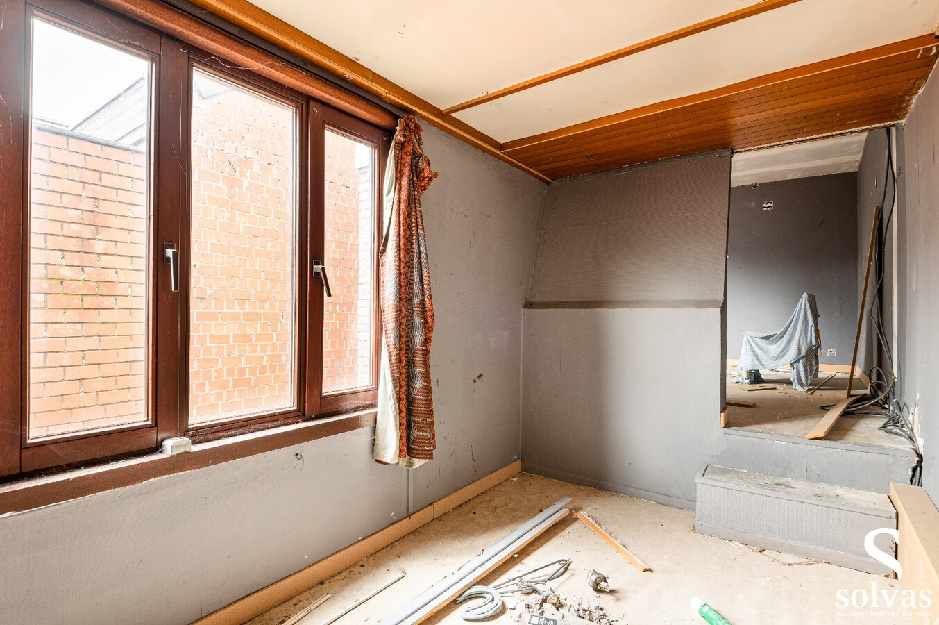 Te renoveren woning in centrum Maldegem met 2 slaapkamers 
