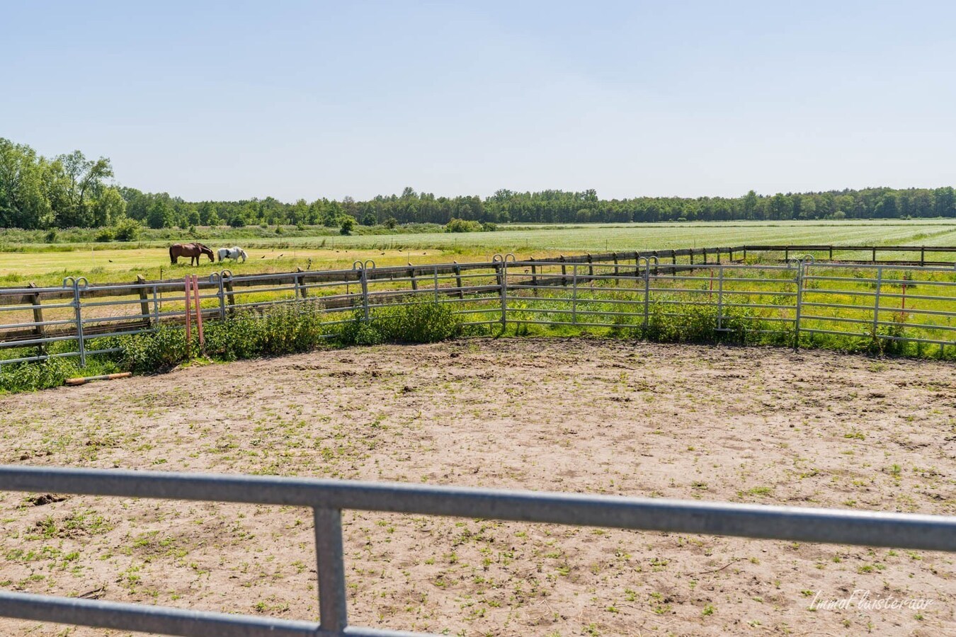 Charming farmhouse with b&amp;b/holiday home and horse stables on approximately 67 acres in Kinrooi. 