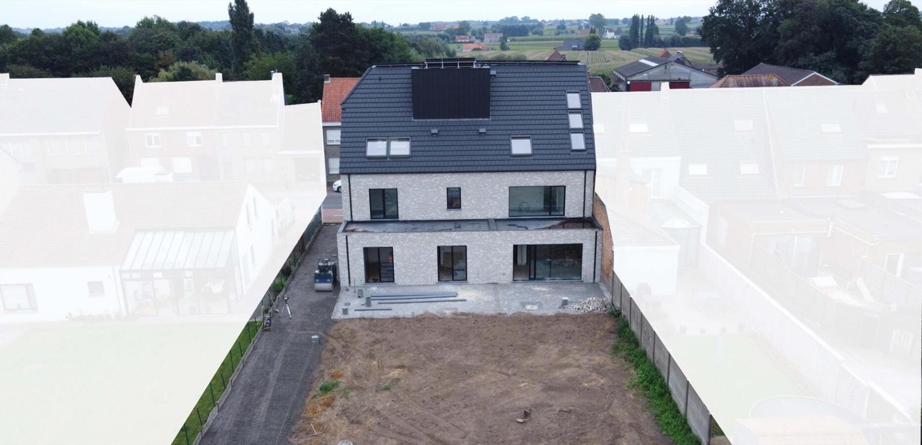 Lichtrijke nieuwbouwwoning met 5 slaapkamers te Ichtegem 