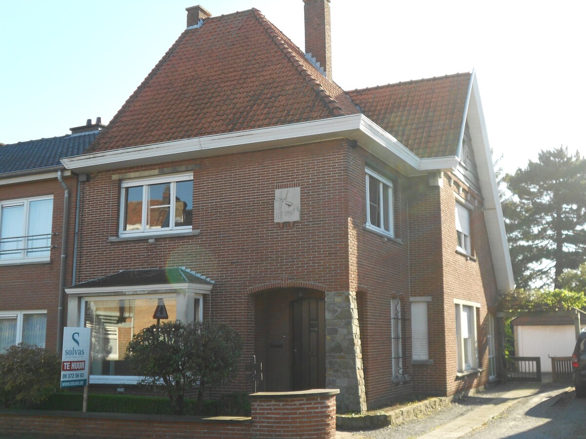 Zeer ruime woning met tuin 