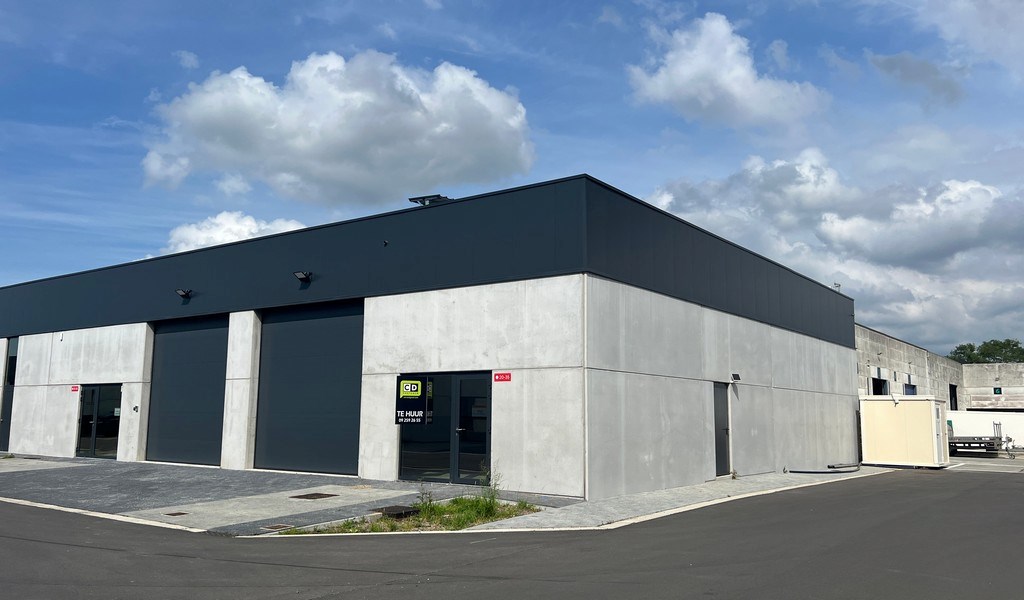 Nieuwbouw magazijn te koop in bedrijvenpark De Melkerij te Sleidinge