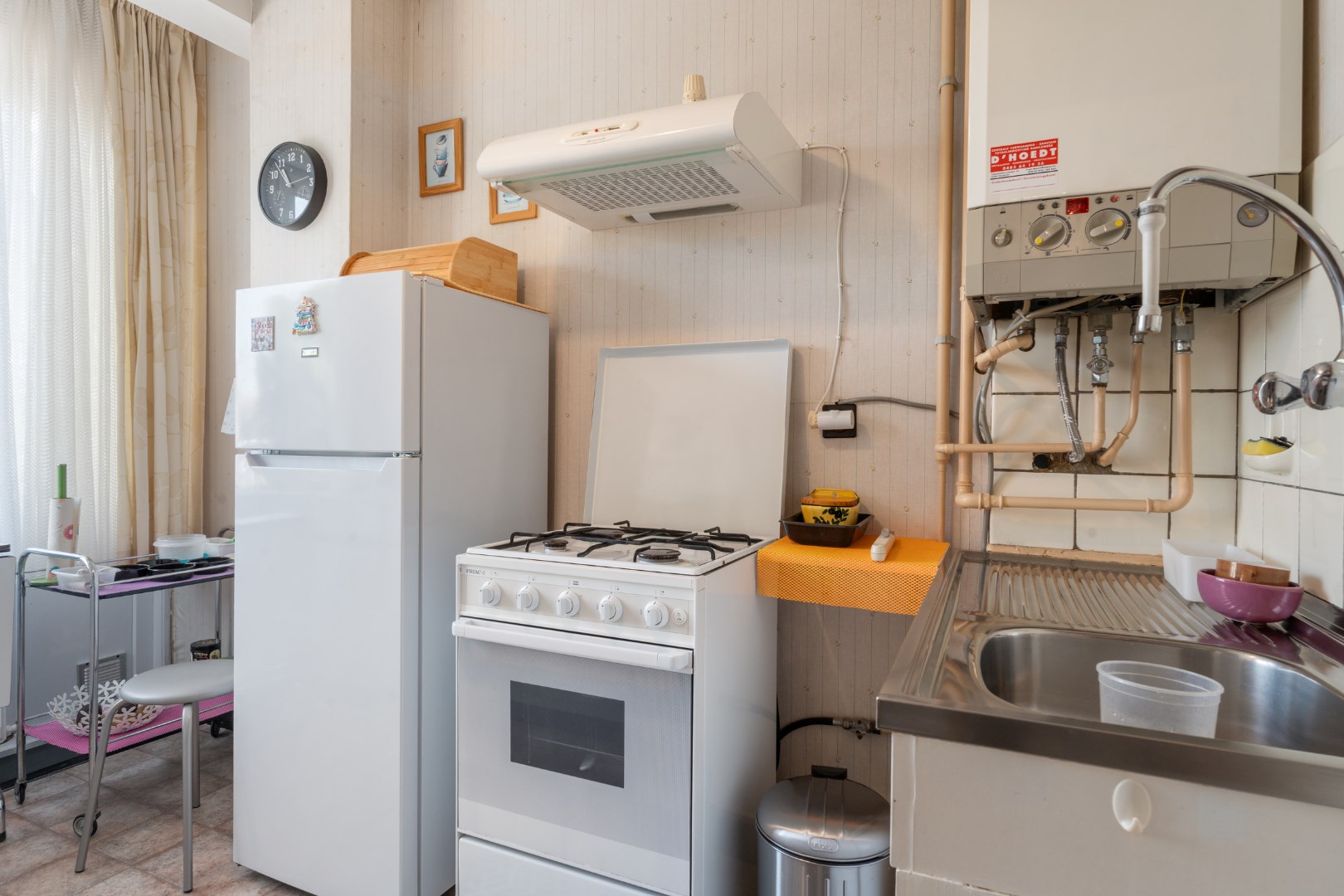OP TE FRISSEN APPARTEMENT MET 2 SLAAPKAMERS IN MARIAKERKE 