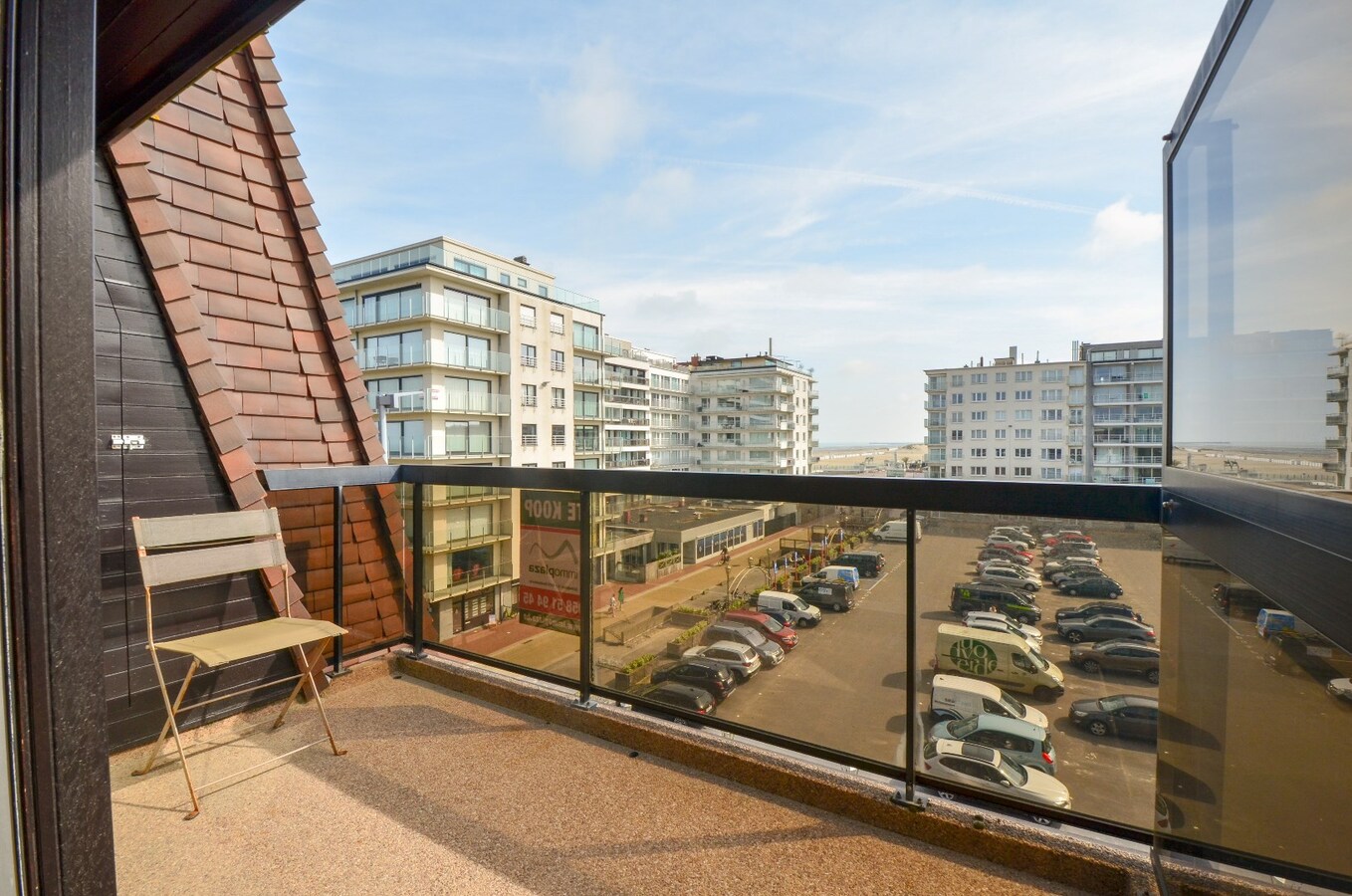 Zonnig appartement met lateraal zeezicht in de Res. Plaza Oostduinkerke 