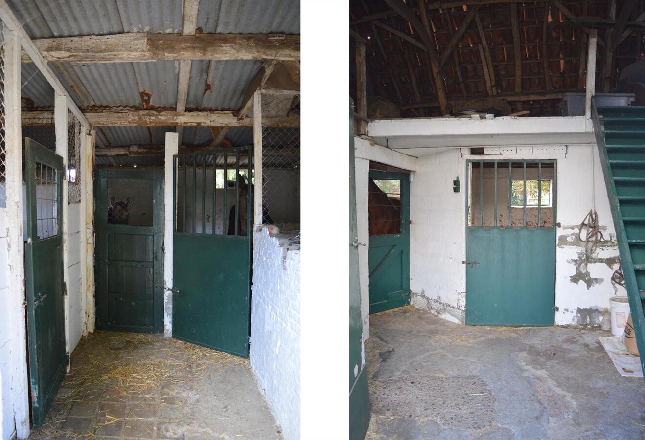 Manege met binnenpiste en 38 boxen op ca. 1,33ha te Destelbergen 