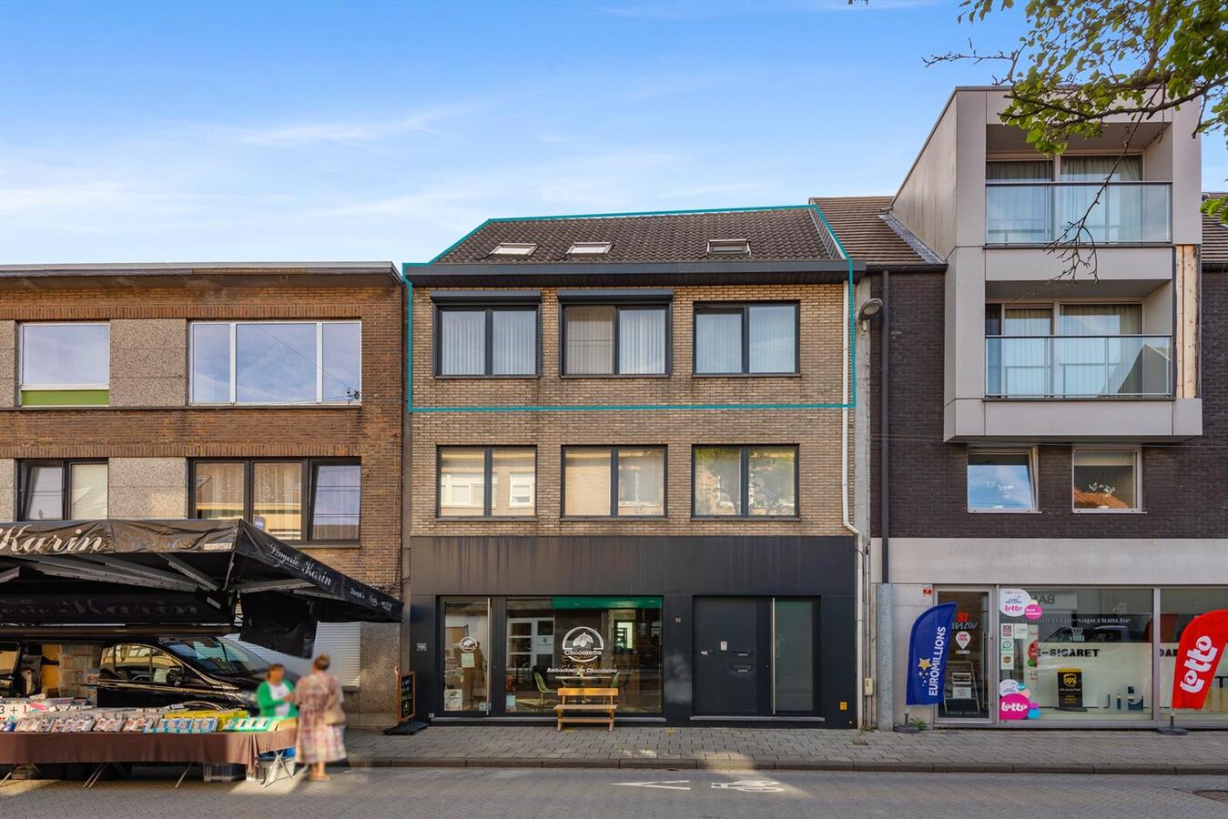 Gerenoveerd duplex appartement met ruim terras! 