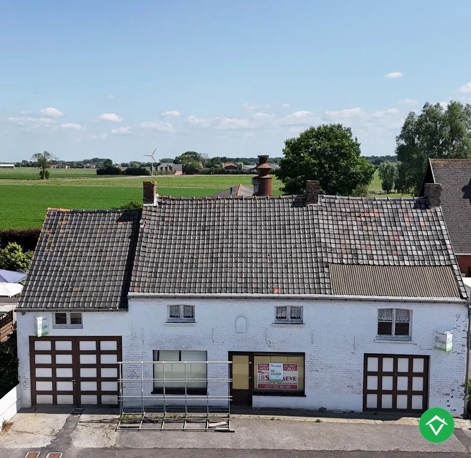 Ruime open bebouwing met 3 slaapkamers op groot perceel in Koekelare 