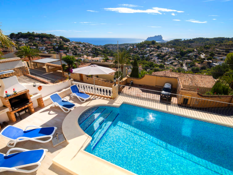 Villa met prachtig zeezicht in Benissa 