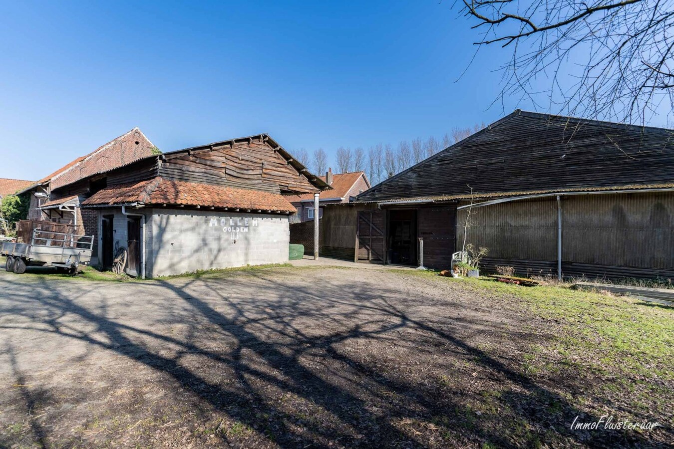 House with horse accommodation/ riding school on approx. 1ha in Mollem (Asse; Flemish Brabant) 