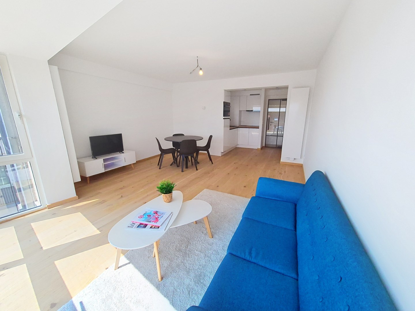 Modern gerenoveerd appartement met 1 slaapkamer vlakbij de zeedijk 