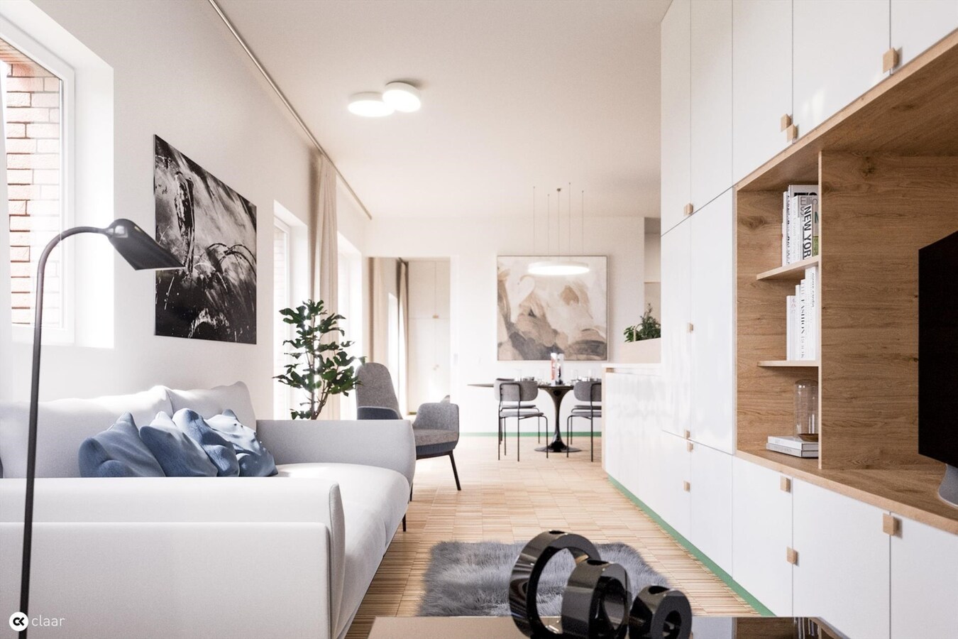 StJorisWinge - appartement 91 m2 met 2 slks &#233;n terras 15m2 