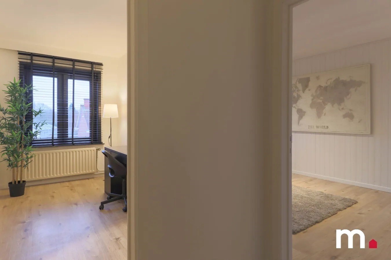 Tof &amp; Trendy bemeubeld appartement met 3 slaapkamers, 2 badkamers en garage te Heule ! 