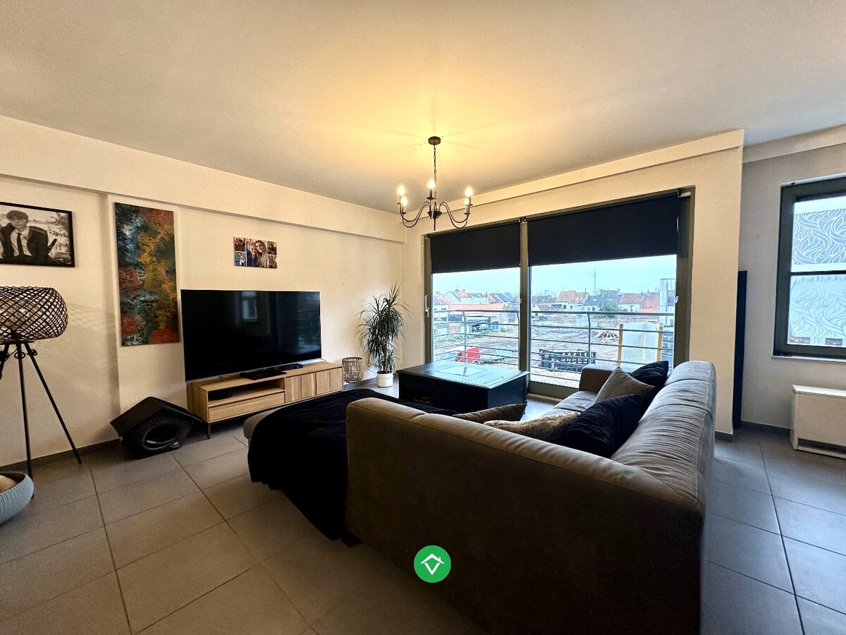 Recent tweeslaapkamerappartement te huur in hartje Middelkerke 