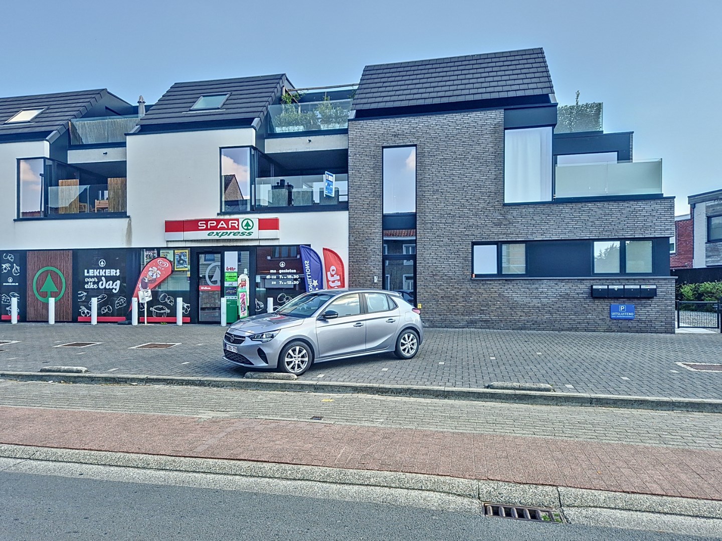 Appartement met 2 slpks en garage 