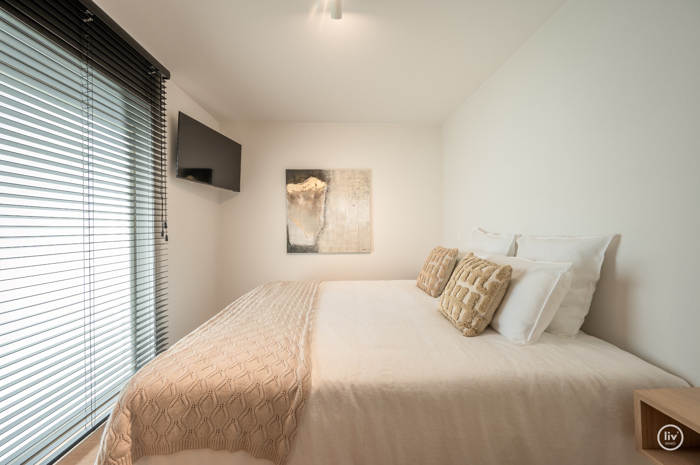 Magnifiek tuinappartement met zonovergoten tuin in het hart van het Zoute. 